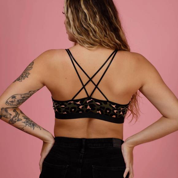 NEW JADYK autumn bralette in camo - Picture 2 of 3